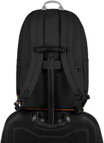 Pacsafe GO 25L BACKPACK jet black batoh + sleva 300,- na příslušenství
