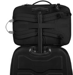 Pacsafe GO CARRY ON BACKPACK 34L jet black batoh + sleva 1000,- na příslušenství