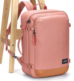 Pacsafe GO CARRY ON BACKPACK 34L rose batoh + sleva 1000,- na příslušenství