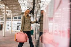 Pacsafe GO CARRY ON BACKPACK 34L rose batoh + sleva 1000,- na příslušenství