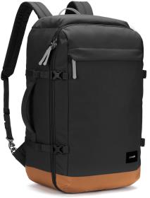 Pacsafe GO CARRY ON BACKPACK 44L jet black batoh + sleva 1000,- na příslušenství