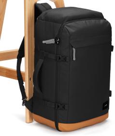 Pacsafe GO CARRY ON BACKPACK 44L jet black batoh + sleva 1000,- na příslušenství