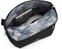 Pacsafe GO SADDLE CROSSBODY jet black kabelka