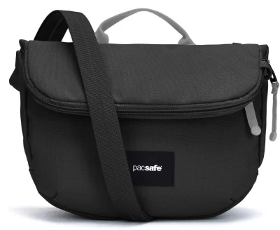 Pacsafe GO SADDLE CROSSBODY jet black kabelka