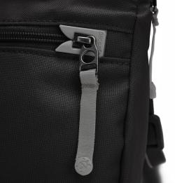 Pacsafe GO SADDLE CROSSBODY jet black kabelka