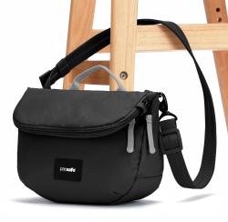Pacsafe GO SADDLE CROSSBODY jet black kabelka