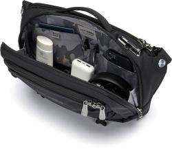 Pacsafe EXP 12 SLING black bezpečnostní ledvinka + sleva 500,- na příslušenství