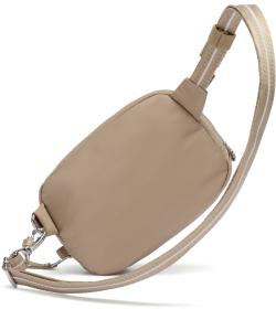Pacsafe Ľadvinka W MICRO SLING taupe