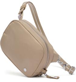 Pacsafe Ľadvinka W MICRO SLING taupe