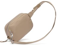Pacsafe Ľadvinka W MICRO SLING taupe
