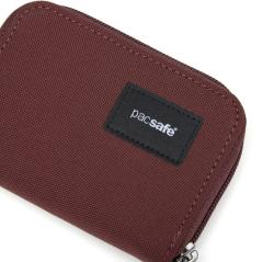 Pacsafe Peněženka RFIDSAFE CARD WALLET garnet red