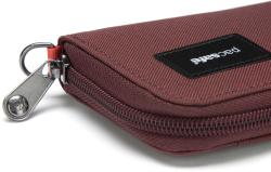 Pacsafe Peněženka RFIDSAFE CARD WALLET garnet red