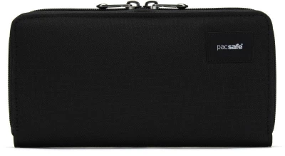 Pacsafe Peněženka RFIDSAFE CONTINENTAL WALLET jet black
