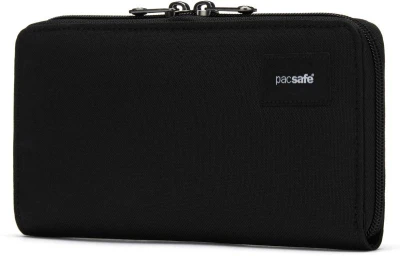 Pacsafe Peněženka RFIDSAFE CONTINENTAL WALLET jet black