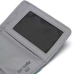 Pacsafe Peněženka RFIDSAFE TRIFOLD WALLET fresh mint