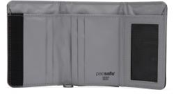 Pacsafe Peněženka RFIDSAFE TRIFOLD WALLET jet black