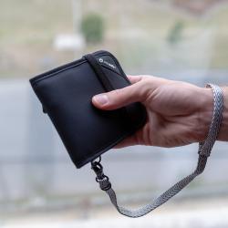 Pacsafe RFIDsafe V100 black peneženka