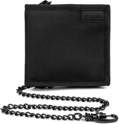 Pacsafe Peněženka RFIDsafe Z100 BIFOLD WALLET black Pacsafe Peněženka RFIDsafe Z100 BIFOLD WALLET black