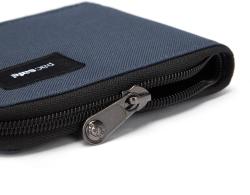 Pacsafe Peněženka RFIDSAFE ZIP AROUND WALLET coastal blue