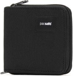 Pacsafe Peňaženka RFIDSAFE ZIP AROUND WALLET jet black