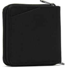 Pacsafe Peňaženka RFIDSAFE ZIP AROUND WALLET jet black