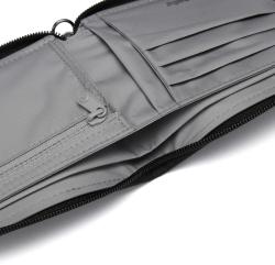 Pacsafe Peňaženka RFIDSAFE ZIP AROUND WALLET jet black