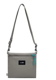 Pacsafe GO CROSSBODY POUCH stone bezpečnostní taška