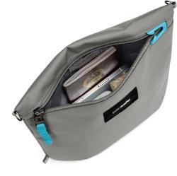 Pacsafe GO CROSSBODY POUCH stone bezpečnostní taška