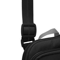 Pacsafe GO TECH CROSS BODY jet black taška