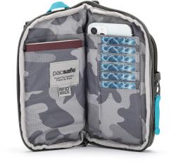 Pacsafe GO TECH CROSS BODY stone bezpečnostní taška