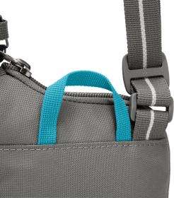 Pacsafe GO TECH CROSS BODY stone bezpečnostní taška