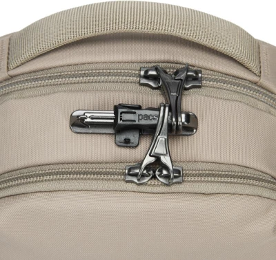 Pacsafe Taška V COMPANION CROSSBODY beige + sleva 400,- na příslušenství