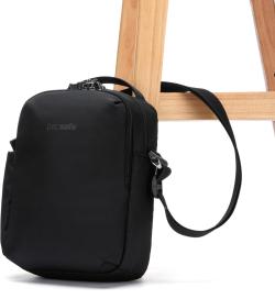 Pacsafe Taška V TOUR CROSSBODY jet black + sleva 400,- na příslušenství