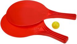 Pálky barevné plážové s míčkem 2 barvy plast