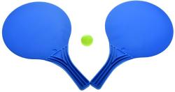 Pálky barevné plážové s míčkem 2 barvy plast