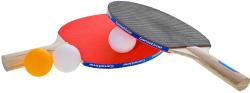Pálky na stolní tenis Gametime ping pong set se 3 míčky v pouzdře na zip