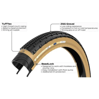 PANARACER Plášť GRAVELKING SK 700x50 Černá