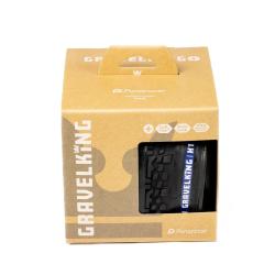 PANARACER Plášť Gravelking X1 + 700x40 Černá/hnědá