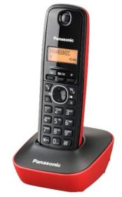 Panasonic KX-TG1611FXR, bezdrát. telefon Panasonic KX-TG1611FXR, bezdrát. telefon