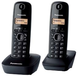 Panasonic KX-TG1612FXH, bezdrát. telefon, 2 sluchátka Panasonic KX-TG1612FXH, bezdrát. telefon, 2 sluchátka