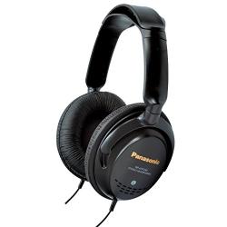 Panasonic RP-HTF295E-K, drátové sluchátka, přes hlavu, 3,5mm jack, 6,3mm jack, kabel 5m, černá Panasonic RP-HTF295E-K, drátové sluchátka, přes hlavu, 3,5mm jack, 6,3mm jack, kabel 5m, černá