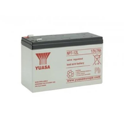 Yuasa Fukawa NP7-12L (12V 7Ah faston F2-6,3mm životnost 5let)