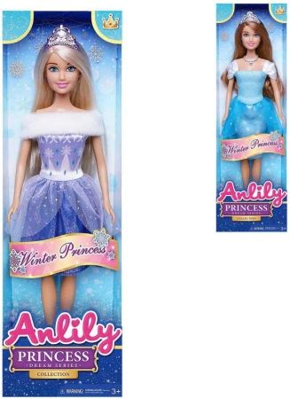 Panenka Anlily Winter Princess zimní princezna 29cm 2 druhy Panenka Anlily Winter Princess zimní princezna 29cm 2 druhy