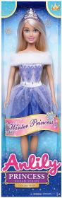 Panenka Anlily Winter Princess zimní princezna 29cm 2 druhy