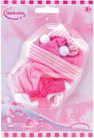 Panenka Bambolina doplňky pro miminko 9 druhů na kartě