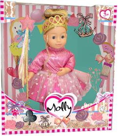 Panenka Bambolina Molly princezna zpívající na baterie Zvuk Panenka Bambolina Molly princezna zpívající na baterie Zvuk