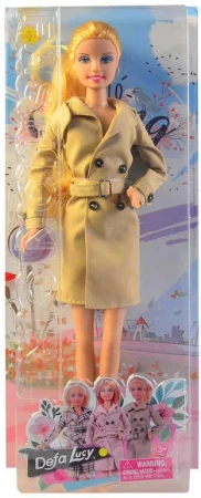 Panenka Defa Lucy 30cm v kabátě trendy obleček různé druhy