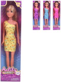 Panenka fashion Anlily 30cm letní módní šaty 4 barvy v krabici Panenka fashion Anlily 30cm letní módní šaty 4 barvy v krabici