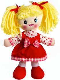 Panenka Lucinka soft látková hadrová zpívá mluví česky textilní na baterie Zvuk CZ Panenka Lucinka soft látková hadrová zpívá mluví česky textilní na baterie Zvuk CZ