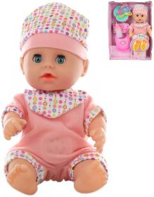 Panenka miminko čůrací set s lahvičkou a doplňky na baterie Zvuk Panenka miminko čůrací set s lahvičkou a doplňky na baterie Zvuk